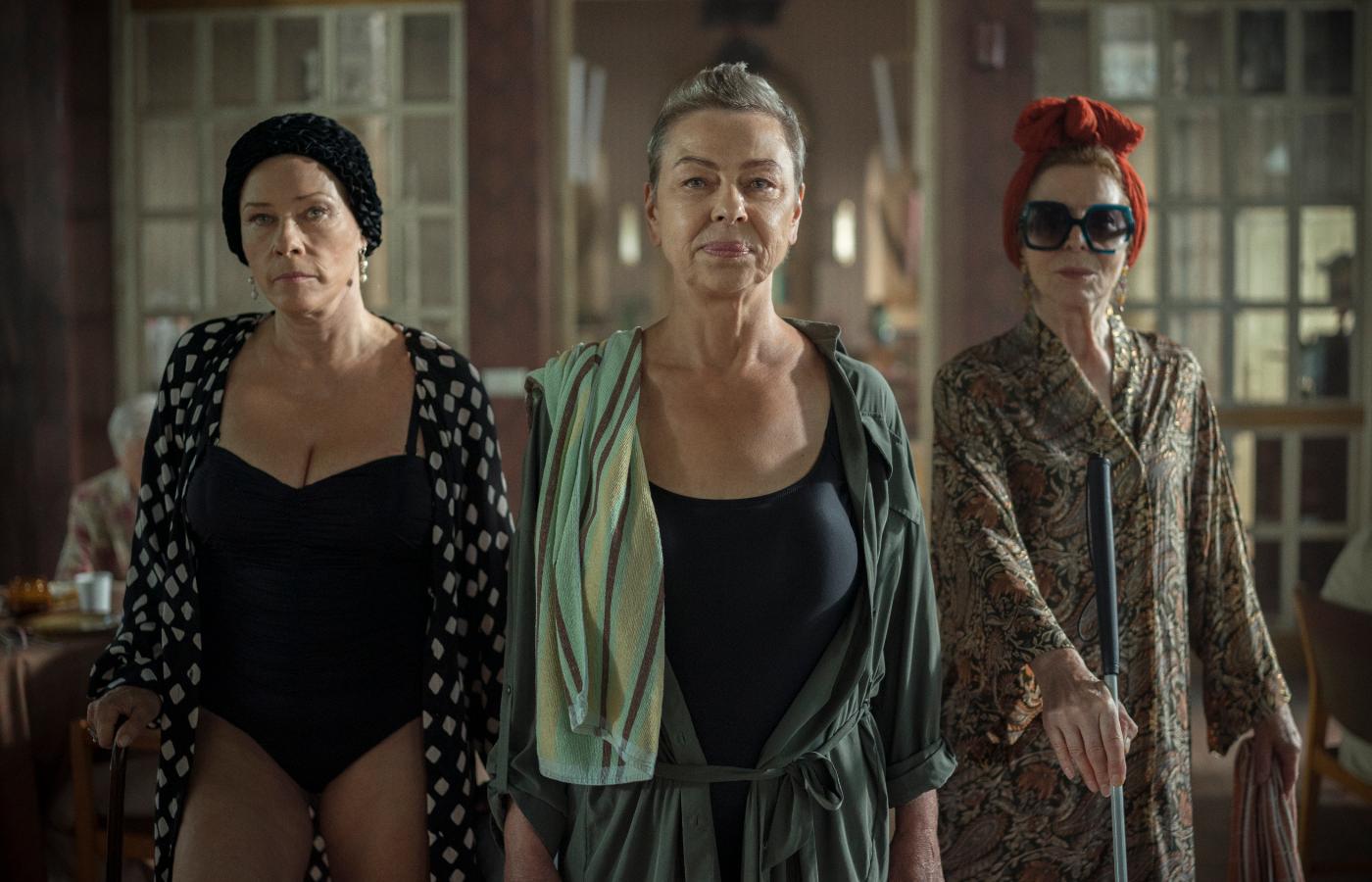 polski serial Gang Zielonej Rękawiczki Małgorzata Potocka, Magdalena Kuta i Anna Romantowska